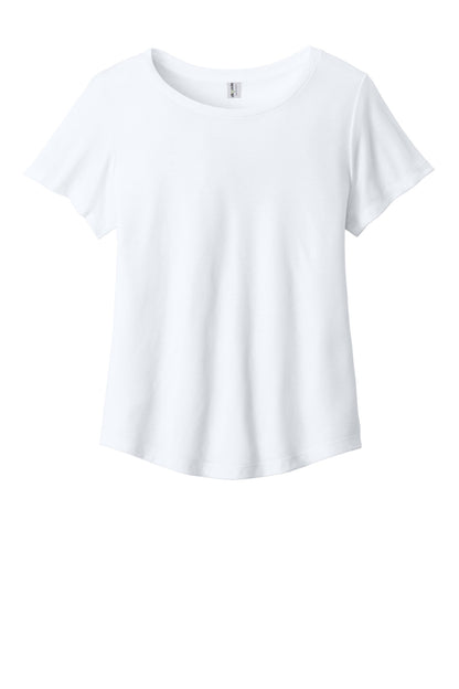 Custom Embroidered AllMade T-Shirts  in Bright White
