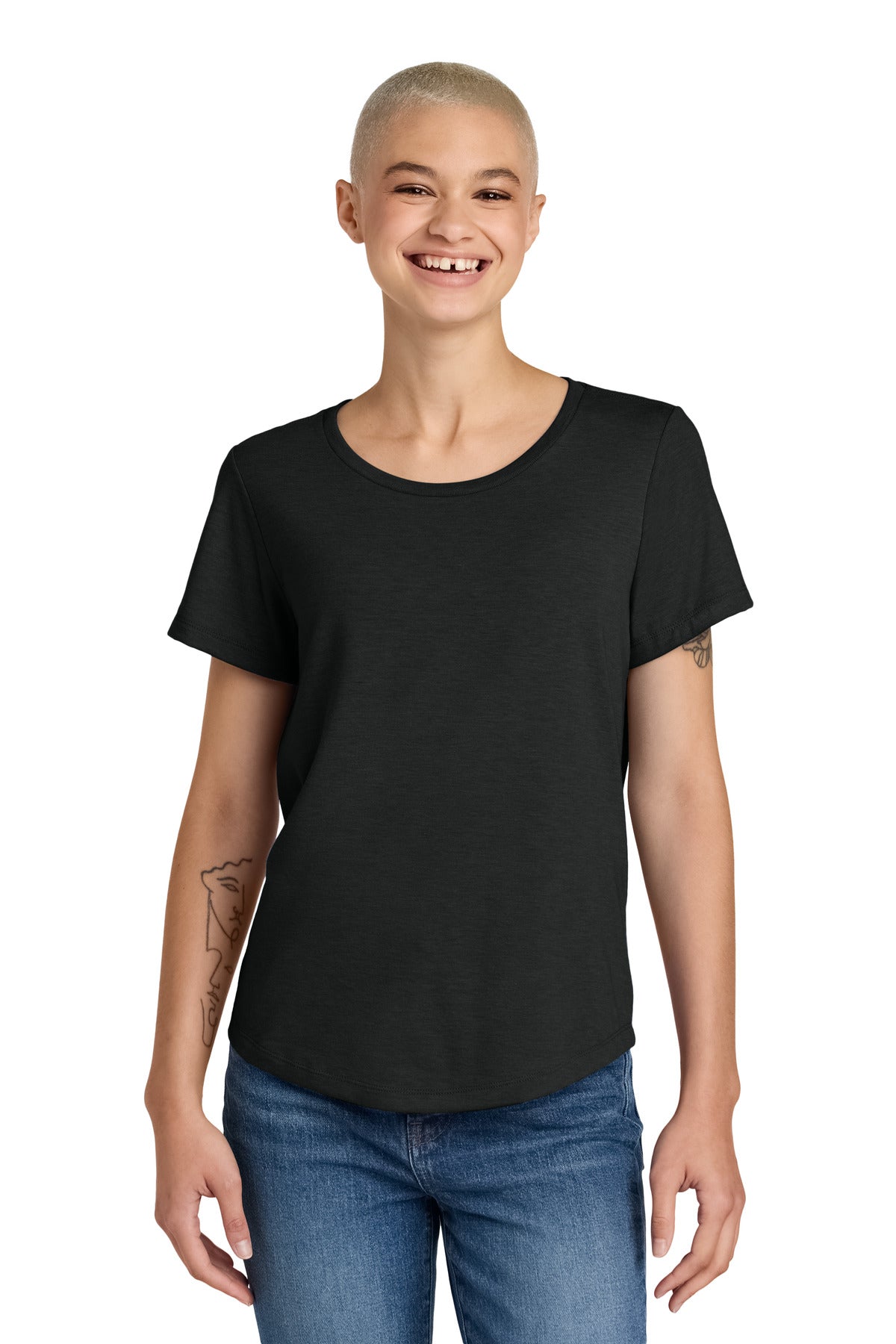 Custom Embroidered AllMade T-Shirts  in Deep Black