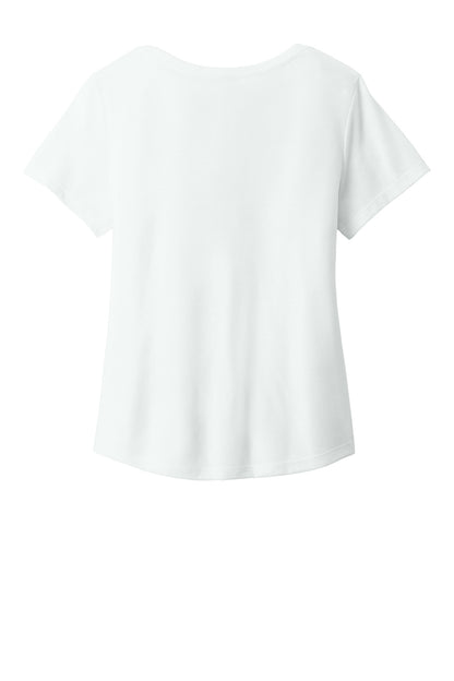 Allmade Women's Relaxed Tri-Blend Scoop Neck Tee AL2015