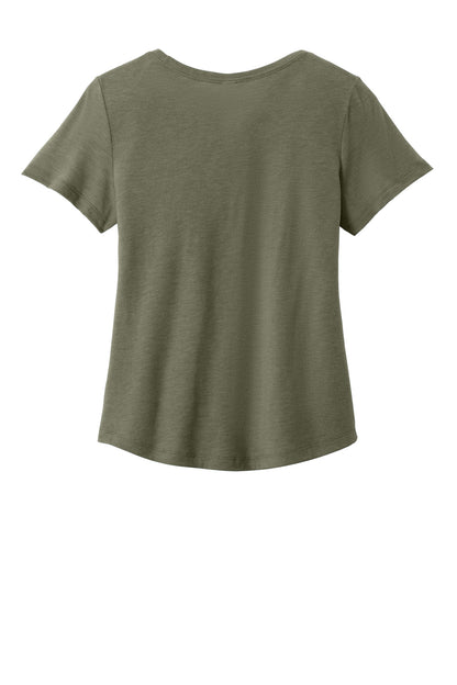 Allmade Women's Relaxed Tri-Blend Scoop Neck Tee AL2015