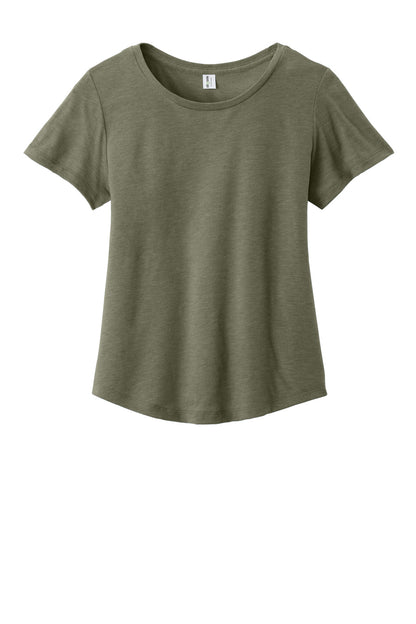 Custom Embroidered AllMade T-Shirts  in Olive You Green