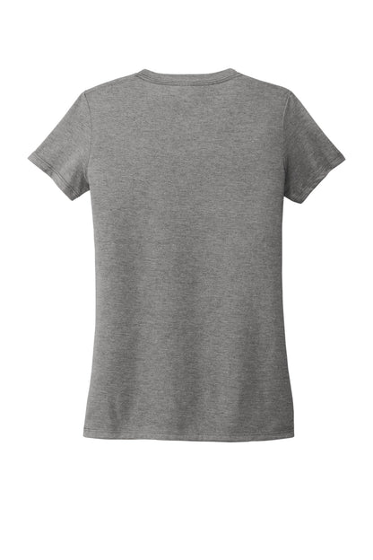 Allmade  Women's Tri-Blend V-Neck Tee AL2018 Aluminum Grey