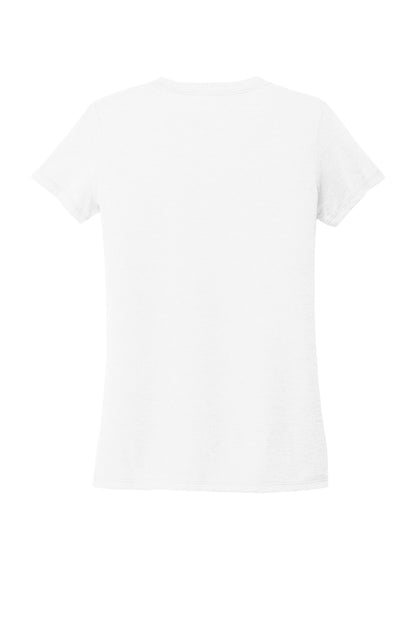 Allmade  Women's Tri-Blend V-Neck Tee AL2018 Bright White