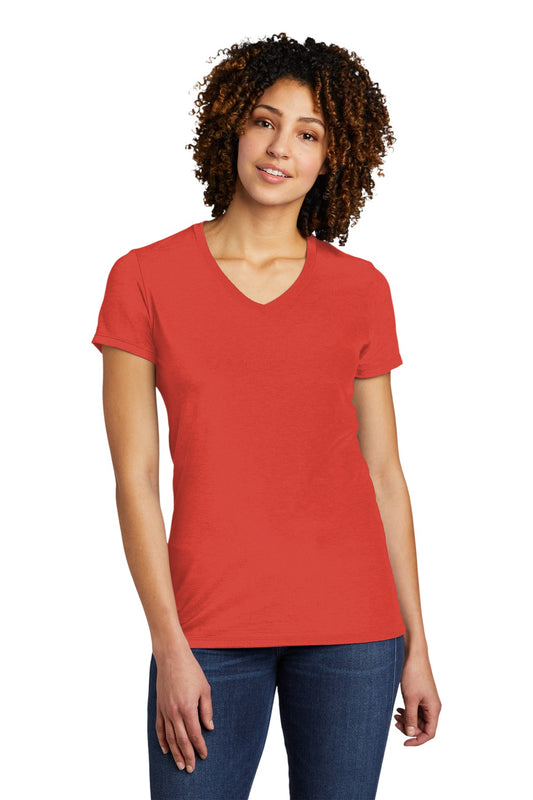 Allmade  Women's Tri-Blend V-Neck Tee AL2018 Desert Sun