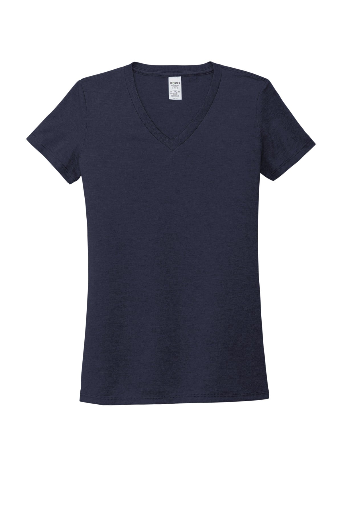 Allmade  Women's Tri-Blend V-Neck Tee AL2018 Night Sky Navy