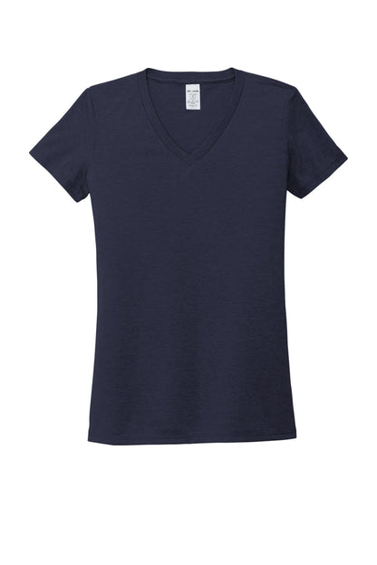 Allmade  Women's Tri-Blend V-Neck Tee AL2018 Night Sky Navy
