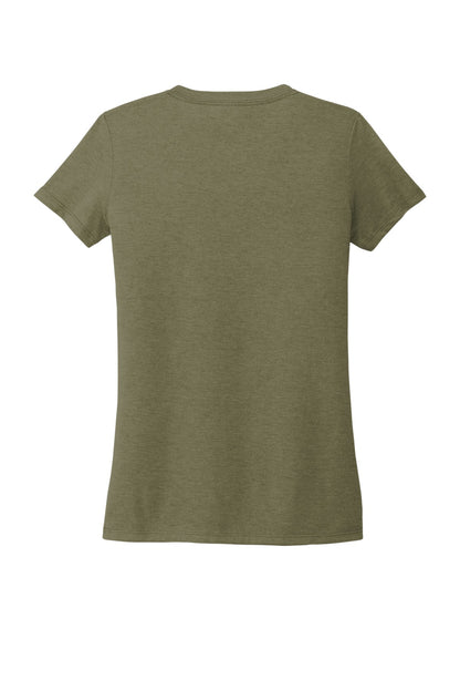 Allmade  Women's Tri-Blend V-Neck Tee AL2018 Olive You Green