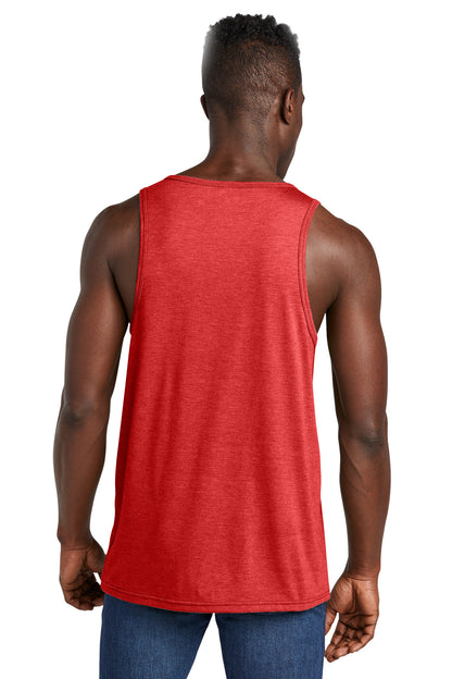 Custom Embroidered Allmade Unisex Tri-Blend Tank AL2019,Rise Up Red