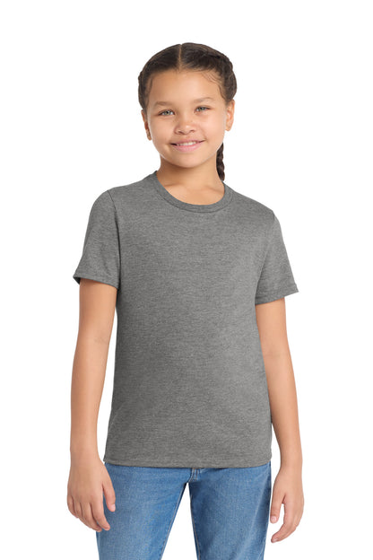 Custom Embroidered AllMade T-Shirts  in Aluminum Grey