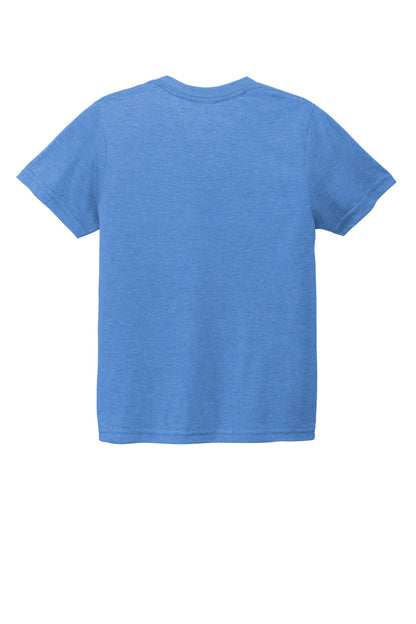 Custom Embroidered AllMade T-Shirts  in Azure Blue