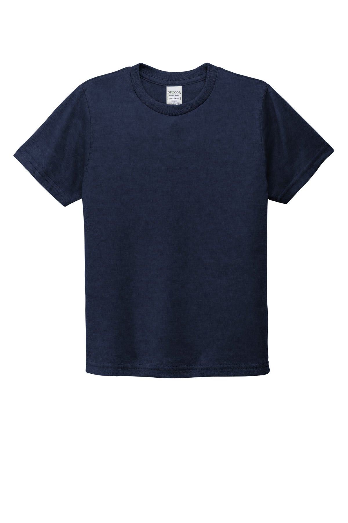 Custom Embroidered AllMade T-Shirts  in Night Sky Navy