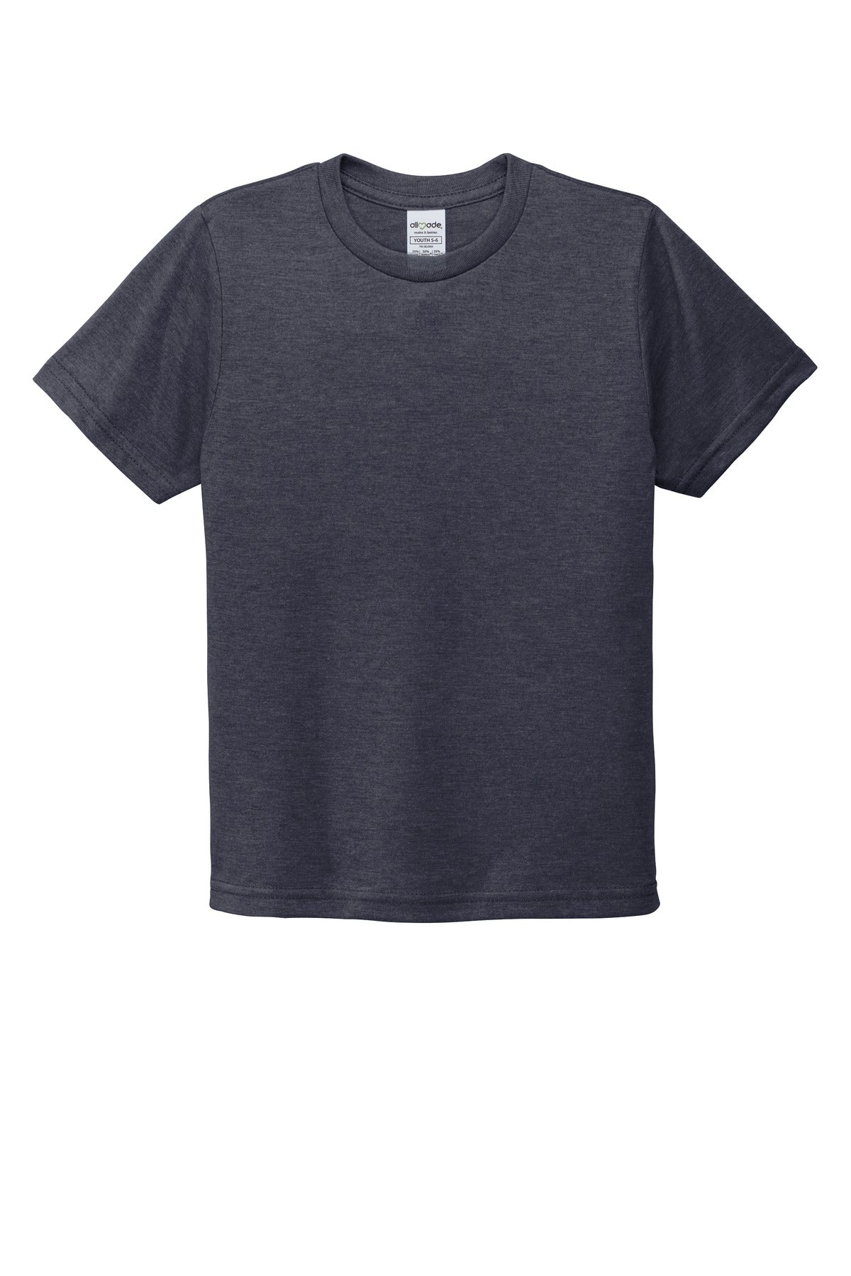 Custom Embroidered AllMade T-Shirts  in Rebel Blue
