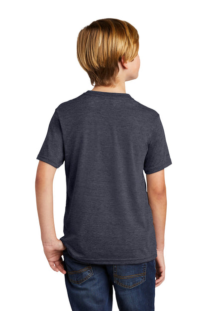 Custom Embroidered Allmade  Youth Tri-Blend Tee AL207,Rebel Blue