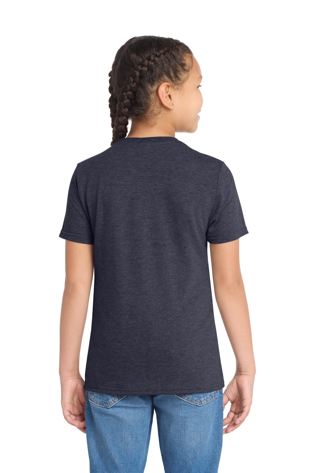Custom Embroidered AllMade T-Shirts  in Rebel Blue