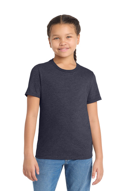 Custom Embroidered AllMade T-Shirts  in Rebel Blue