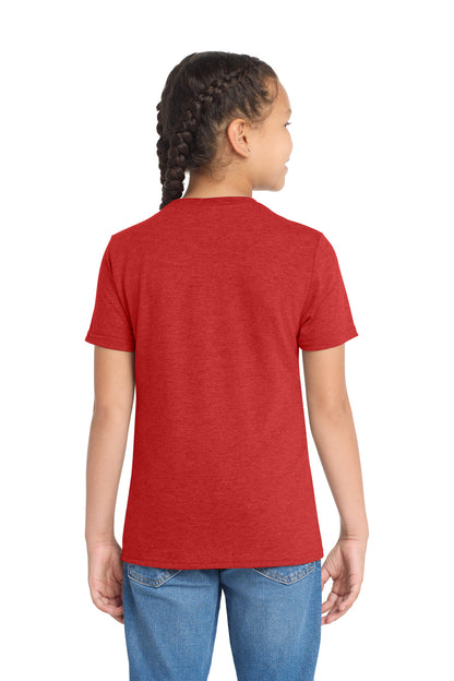 Custom Embroidered AllMade T-Shirts  in Rise Up Red