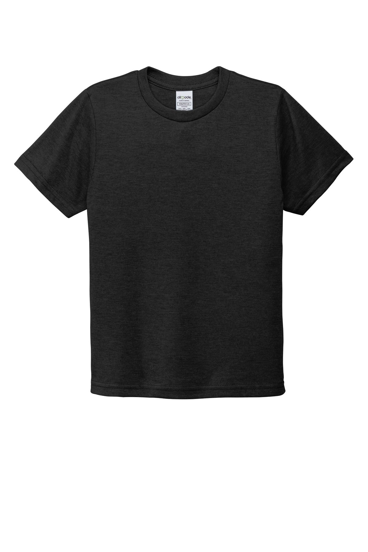 Custom Embroidered AllMade T-Shirts  in Space Black
