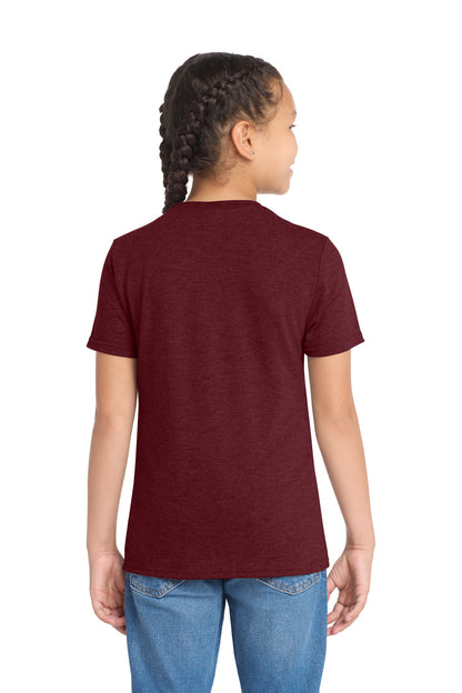 Custom Embroidered AllMade T-Shirts  in Vino Red