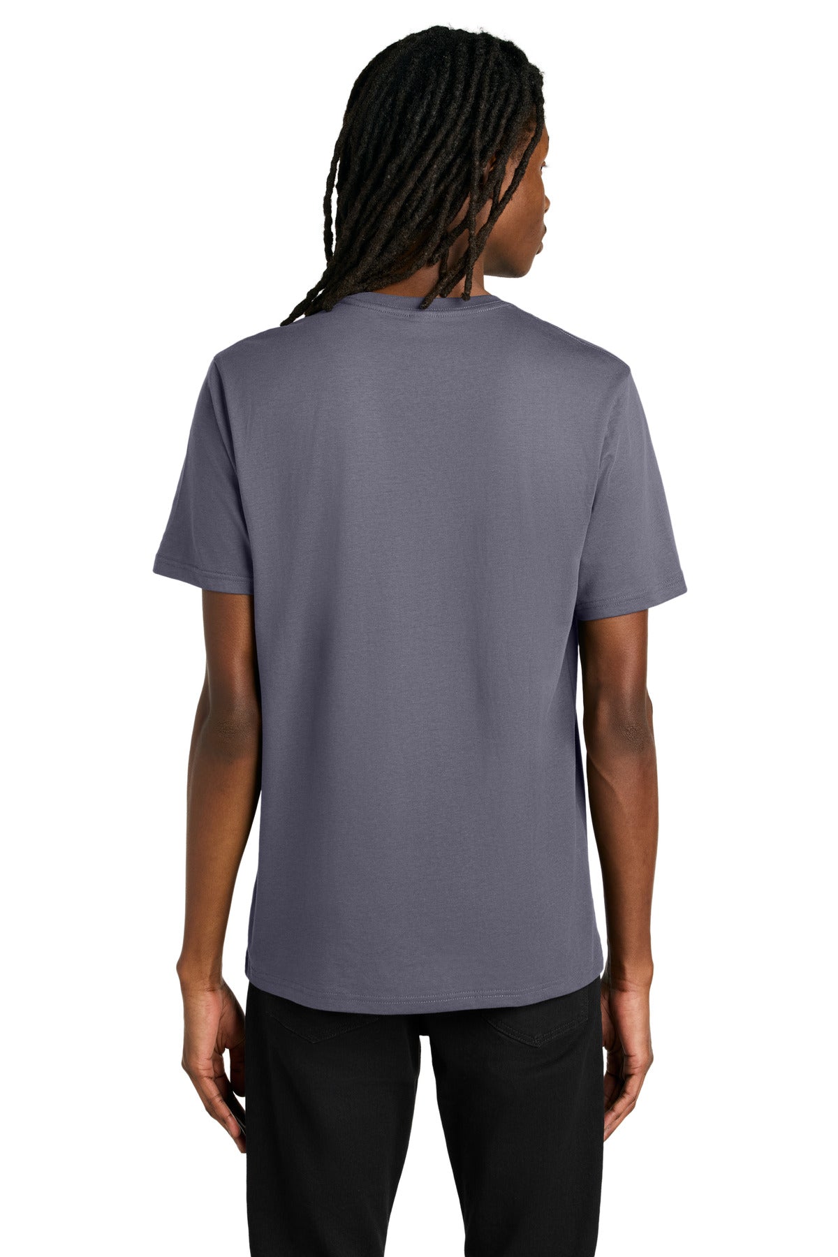 Custom Embroidered Allmade Unisex Organic Cotton Tee. AL2100,Cosmic Purple