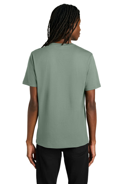 Custom Embroidered Allmade Unisex Organic Cotton Tee. AL2100,Matcha Green