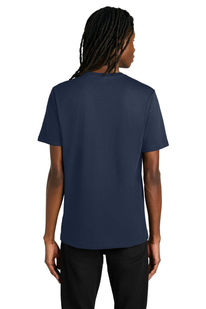 Custom Embroidered Allmade Unisex Organic Cotton Tee. AL2100,Night Sky Navy