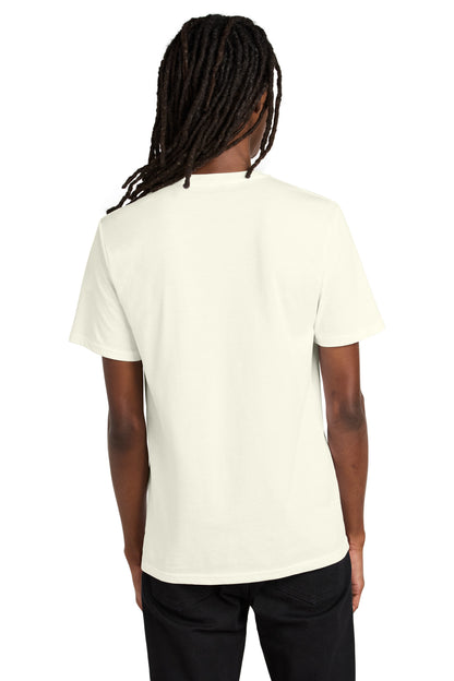 Custom Embroidered Allmade Unisex Organic Cotton Tee. AL2100,White Sand