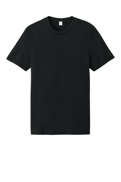 Custom Embroidered AllMade T-Shirts  in Deep Black
