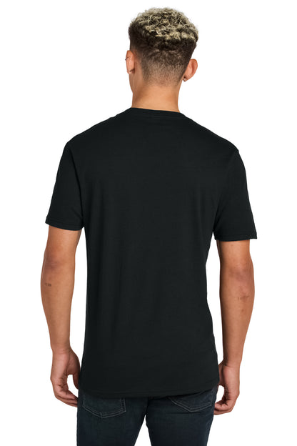 Custom Embroidered Allmade Unisex Recycled Blend Tee AL2300,Deep Black