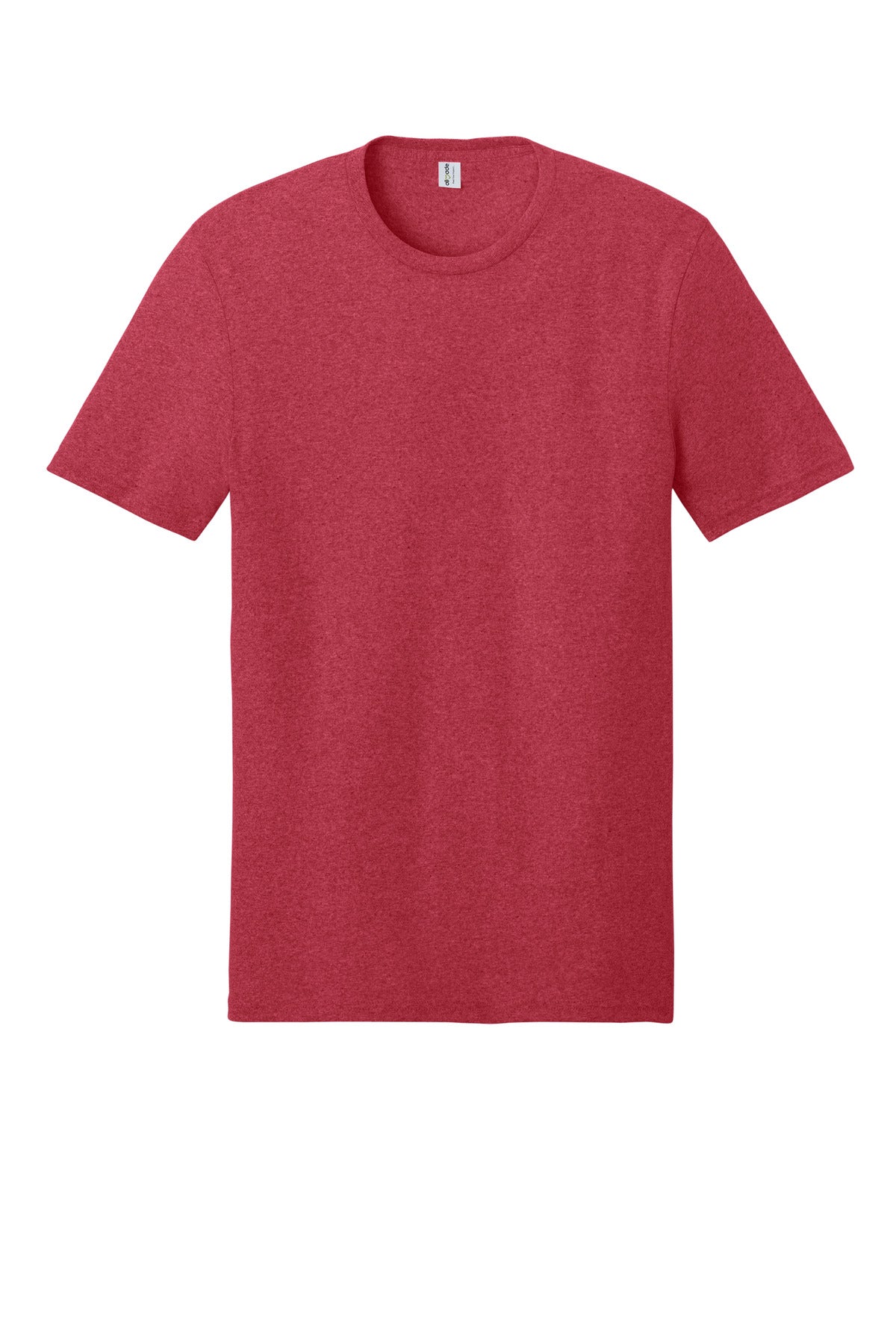 Custom Embroidered AllMade T-Shirts  in Reclaimed Red Heather