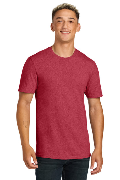 Custom Embroidered AllMade T-Shirts  in Reclaimed Red Heather