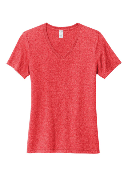 Custom Embroidered AllMade T-Shirts  in Reclaimed Red Heather