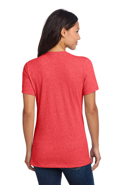 Custom Embroidered AllMade T-Shirts  in Reclaimed Red Heather