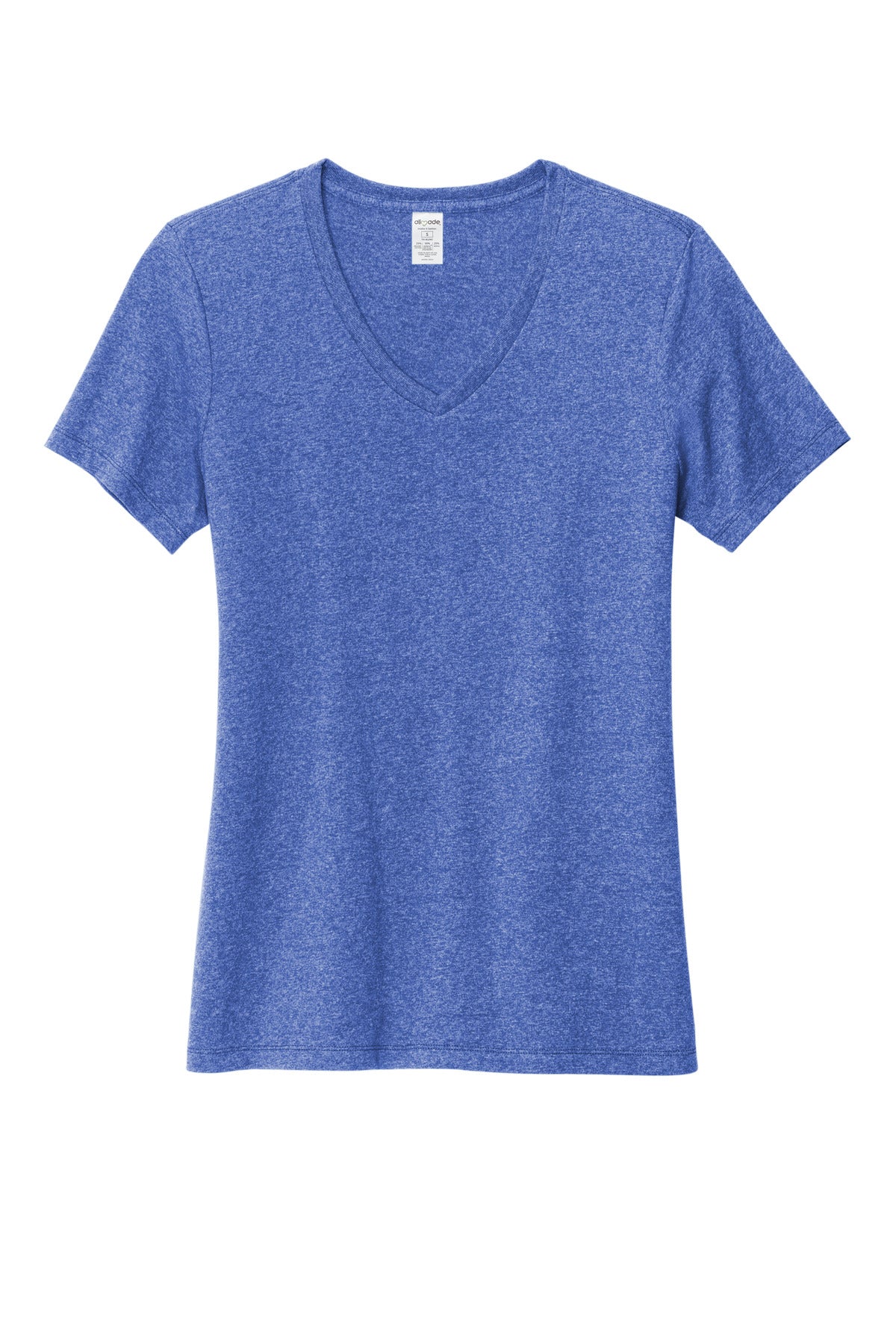 Custom Embroidered AllMade T-Shirts  in Reused Royal Heather