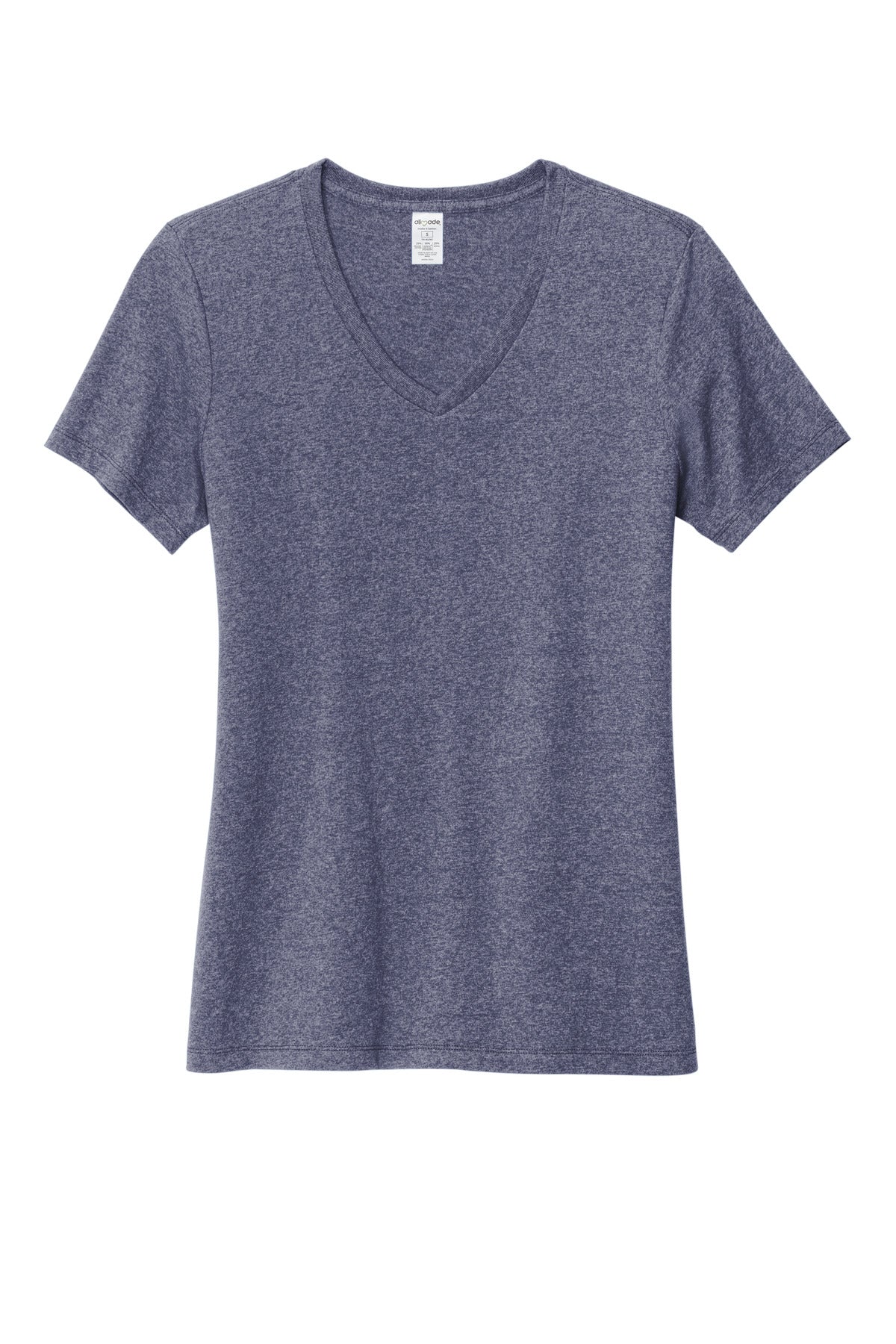 Custom Embroidered AllMade T-Shirts  in Salvaged Navy Heather