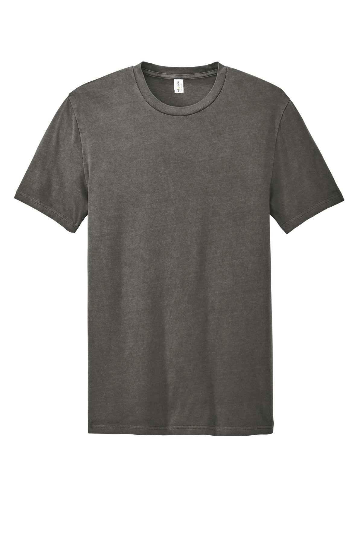 Custom Embroidered AllMade T-Shirts  in Driftwood Grey