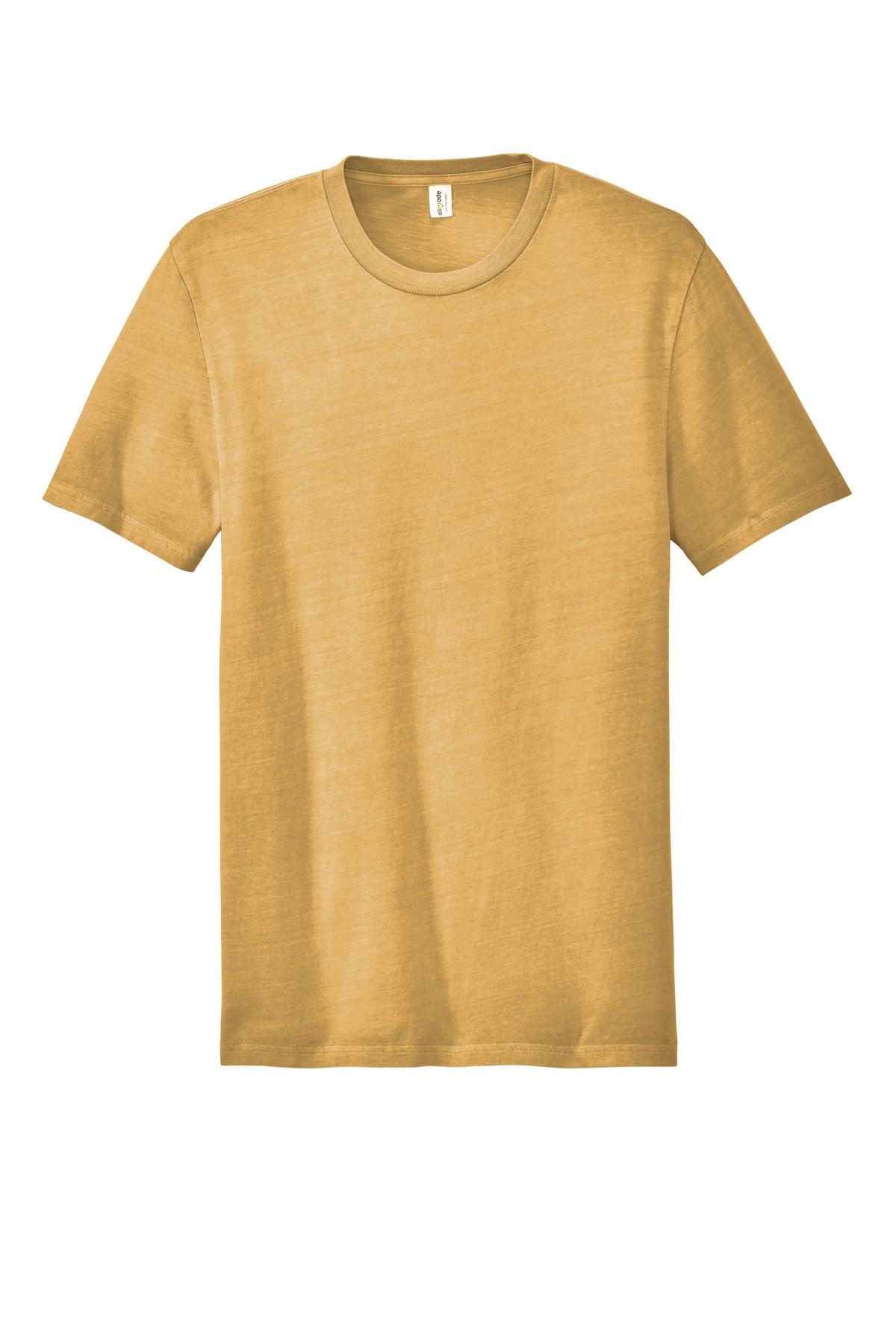 Custom Embroidered AllMade T-Shirts  in Golden Wheat