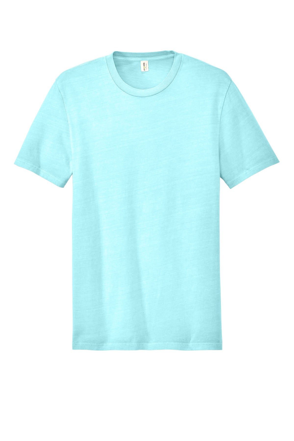 Custom Embroidered AllMade T-Shirts  in Saltwater Blue
