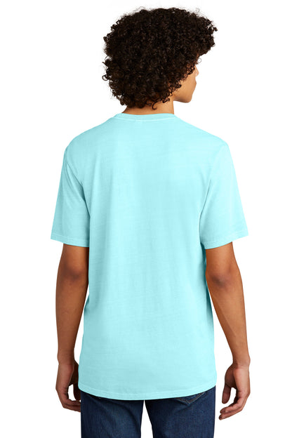 Custom Embroidered Allmade Unisex Mineral Dye Organic Cotton Tee AL2400,Saltwater Blue