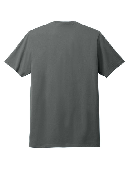 Custom Embroidered AllMade T-Shirts  in Ash Grey