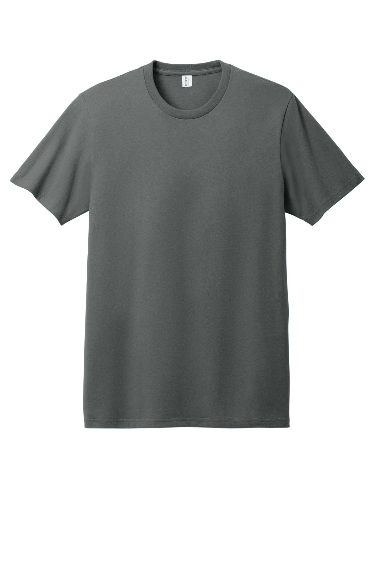 Custom Embroidered AllMade T-Shirts  in Ash Grey