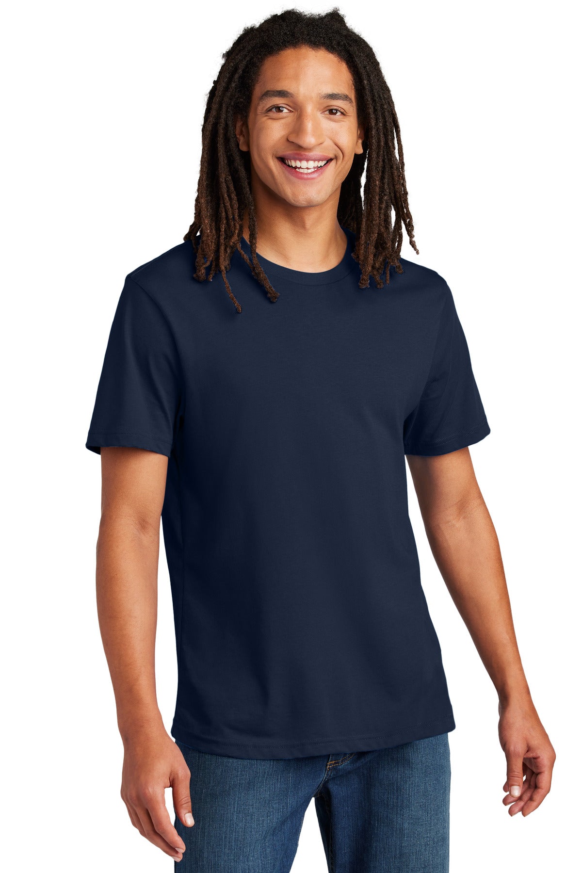 Custom Embroidered AllMade T-Shirts  in Night Sky Navy