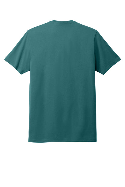 Custom Embroidered AllMade T-Shirts  in Oceanic Teal
