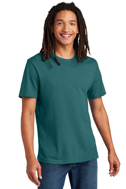 Custom Embroidered AllMade T-Shirts  in Oceanic Teal