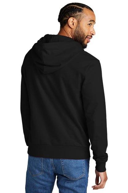 Custom Embroidered Allmade Unisex Organic French Terry Pullover Hoodie AL4000,Deep Black