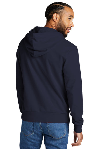 Custom Embroidered Allmade Unisex Organic French Terry Pullover Hoodie AL4000,Night Sky Navy