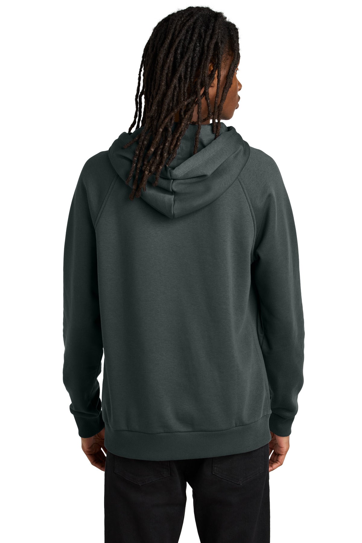 Custom Embroidered Allmade Unisex Organic CVC Fleece Pullover Hoodie AL5000,Terrain Grey