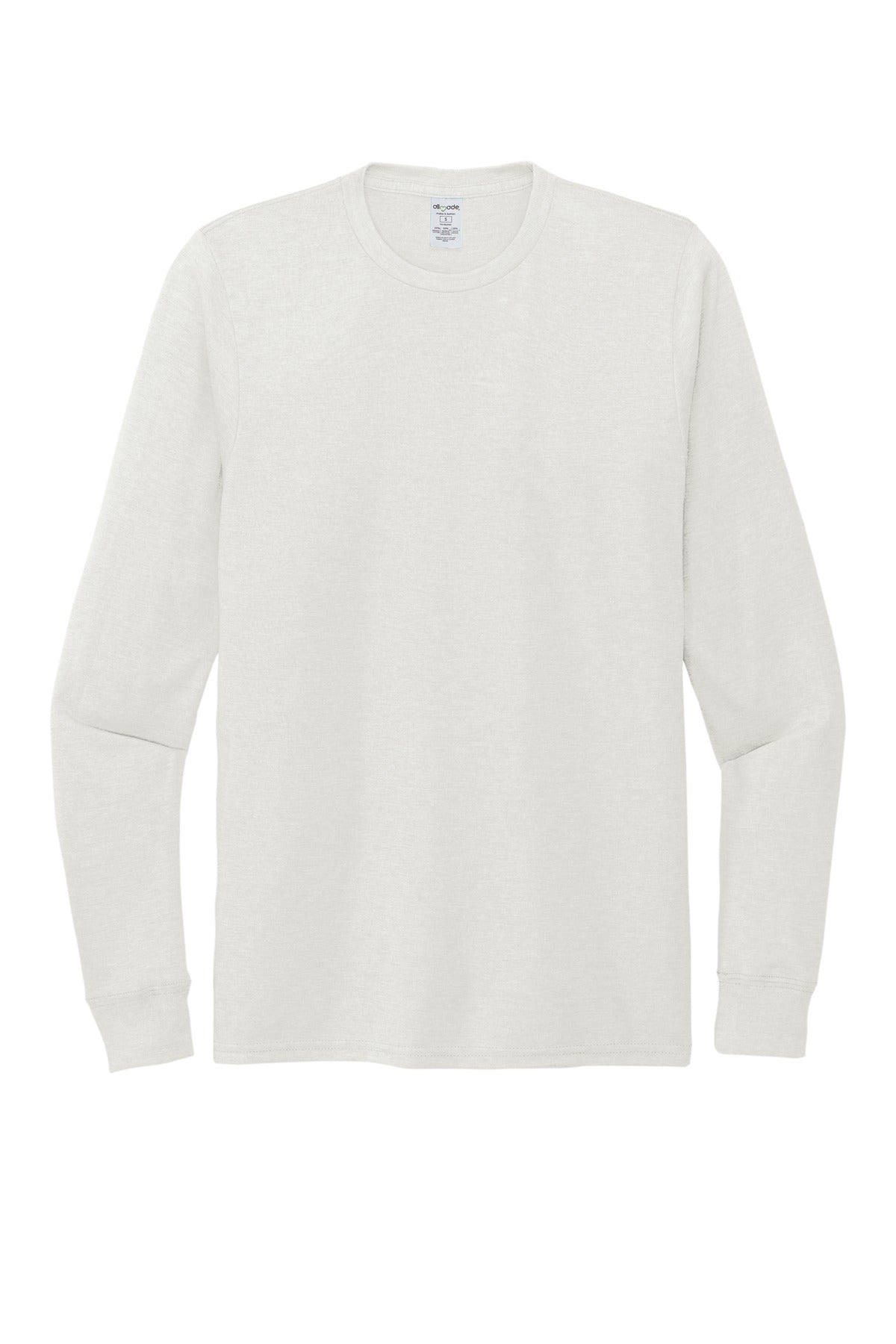 Allmade  Unisex Tri-Blend Long Sleeve Tee AL6004 Fairly White