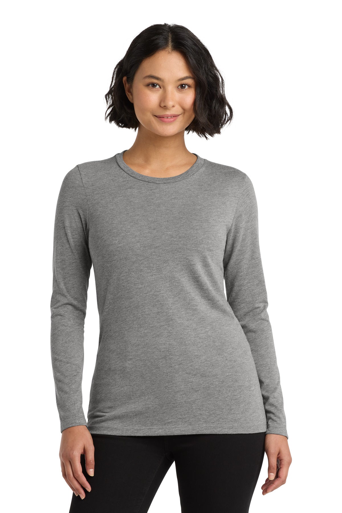 Custom Embroidered AllMade T-Shirts  in Aluminum Grey