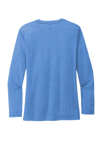 Allmade   Women's Tri-Blend Long Sleeve Tee AL6008
