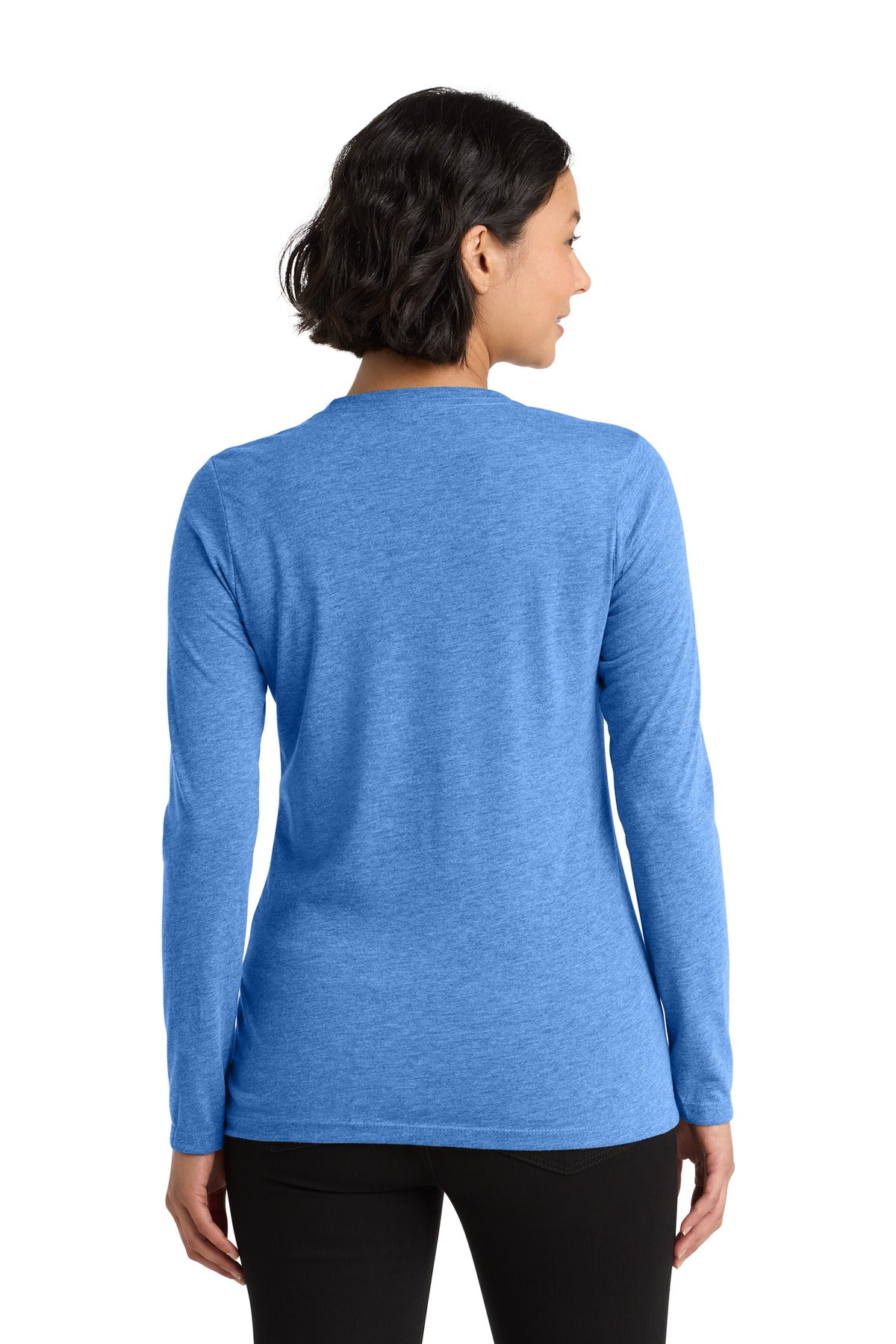 Custom Embroidered AllMade T-Shirts  in Azure Blue